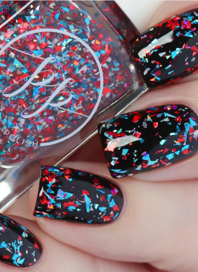 Painted Polish 4th of July Duo - Fancy My Fireworks 