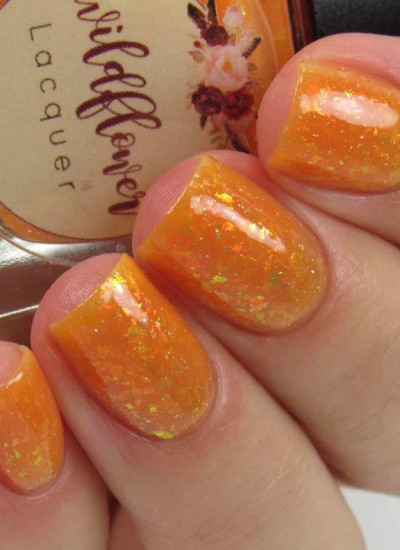 Wildflower Lacquer - Mermaids & Mittens Collection -Frosted Coral