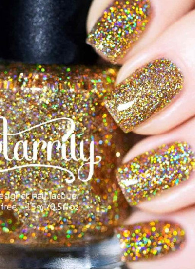 Starrily Nailpolish- King Midas - Holographic Glitter