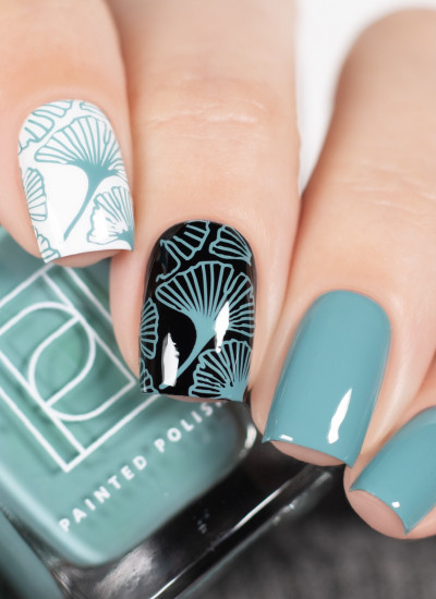 Painted Polish - At Sea : Vol V Collection - Stamped in Kelp