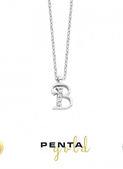 swarovski necklace with letter