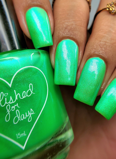Polished For Days- Day Glo Collection - Limelight 