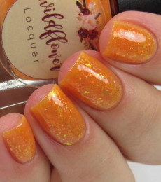 Wildflower Lacquer - Mermaids & Mittens Collection -Frosted Coral