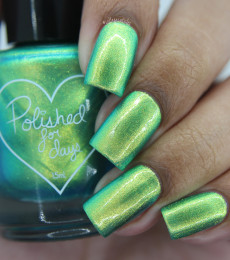 Polished For Days - Sweater Weather Collection - Blue Spruce Nailpolish