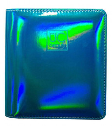Uberchic Nailart - Teal Holographic Nail Stamp Storage Binder