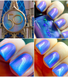 JReine - 50th Magic Collection -Castle Magic - Blue Shimmer Nail Polish