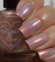Polished For Days & Cuticula - Bows and Rosé Collab -Dreams are Forever