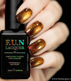 F.U.N Lacquer - 2021 Christmas Collection - Multichrome Magnetic Gel Polish- Wow!