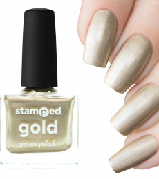 Picture Polish Stamping Polish - Gold