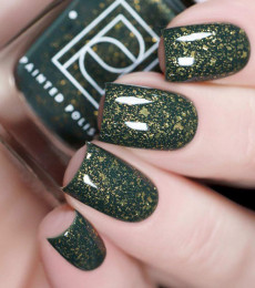 Painted Polish - Gilded Greens Collection - Gilded Pines