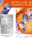 Moyra Big Stamping Plate 126 - WITCHCRAFT