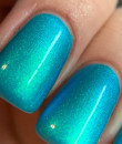 JReine - Exclusive Shades - Ice Queen - Icy Blue Shimmer Nail Polish 
