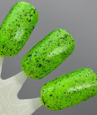 Dam Polish - Jenica - Survivor Series - Neon Green Reflective Glitter Nail Polish