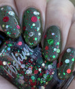 KBShimmer - Perfectly Seasoned  - Kringle All The Way Glitter Nail Polish Topper