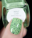 Painted Polish - Rainbow Chip Realm - Mint Chip Madness
