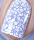Painted Polish - April Showers Collection - Stamped in Periwinkle
