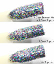 KBShimmer - The Lounge Set - Smooth Moves Glitter Smoothing Topcoat