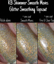 KBShimmer - The Lounge Set - Smooth Moves Glitter Smoothing Topcoat