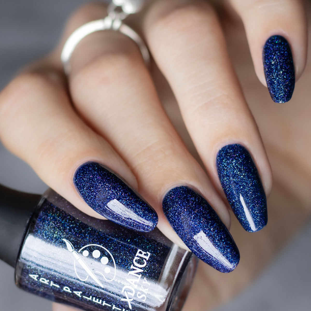 arctic blue nail polish